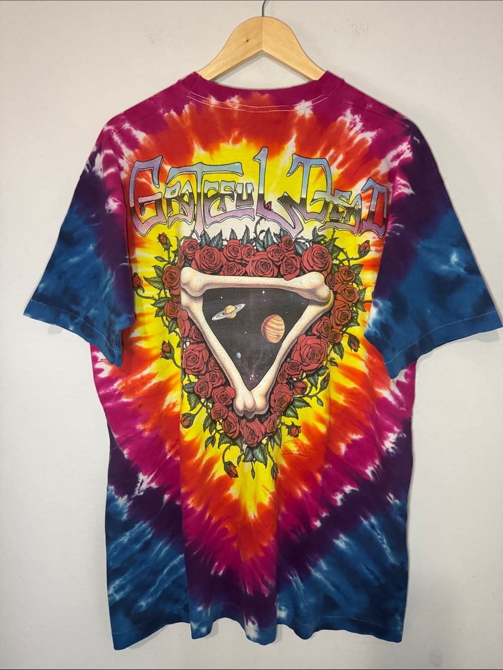 Vintage Grateful Dead T-Shirt / 1992 / Space Your Face / XL / Single Stitch - Picture 7 of 11